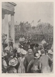 The Royal Colonial Tour, the Arrival of the Duke and Duchess of Cornwall and York at Toronto, 10 October